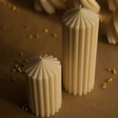 Pillar Candle Set | Świece sojowe - obrazek 2