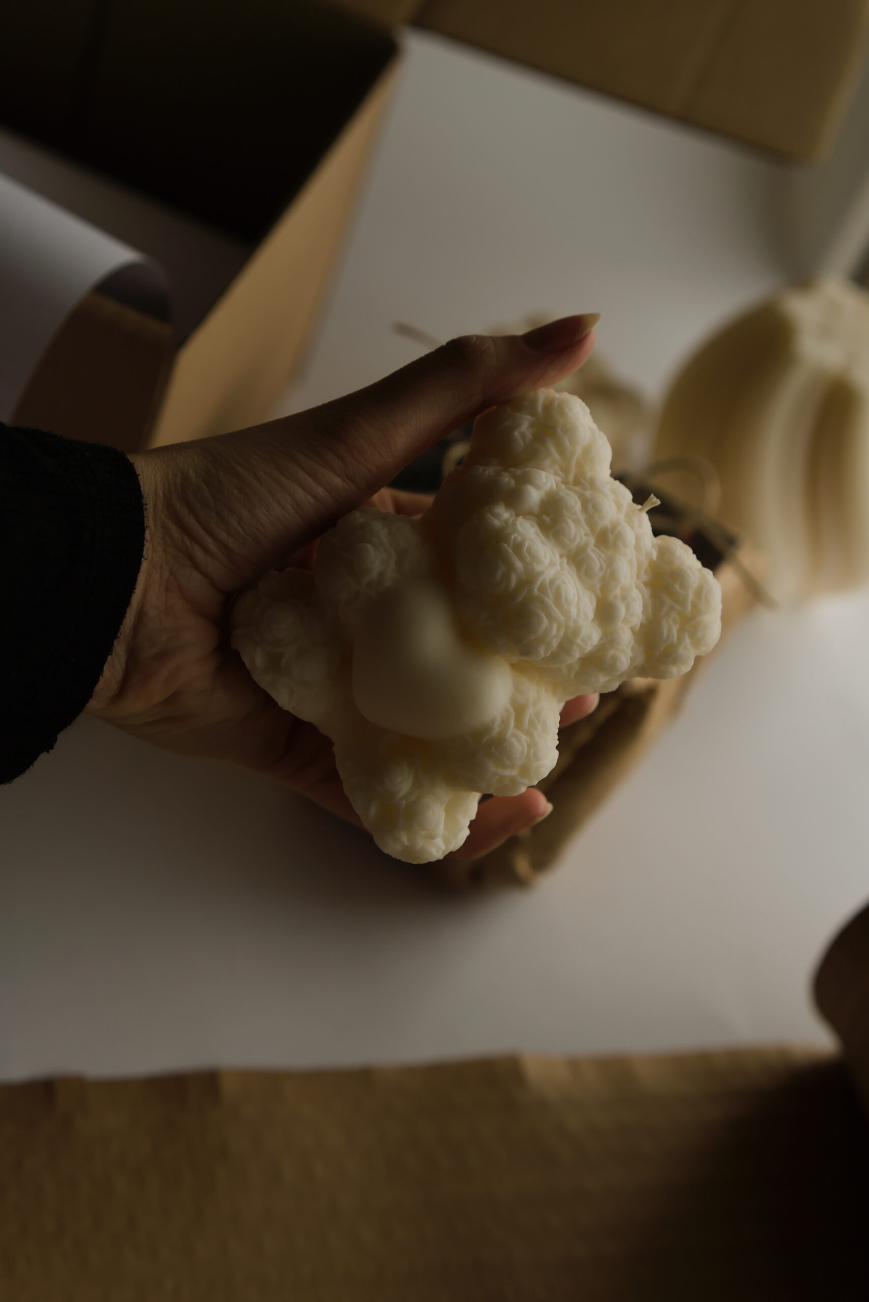 ROSE BEAR CANDLE | ŚWIECA SOJOWA